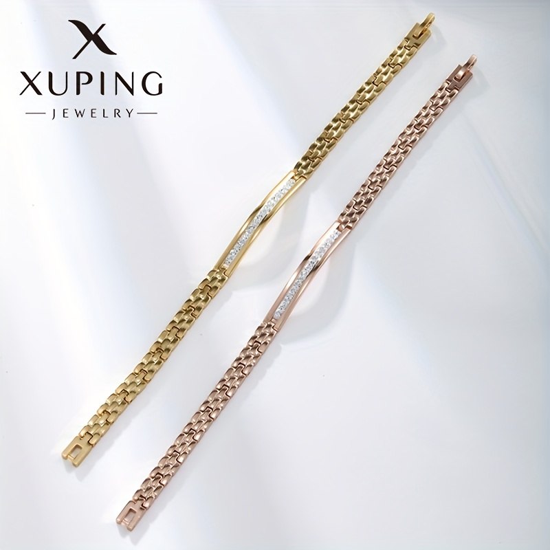 Zirconia Flash Strap Hand Chain Bracelet